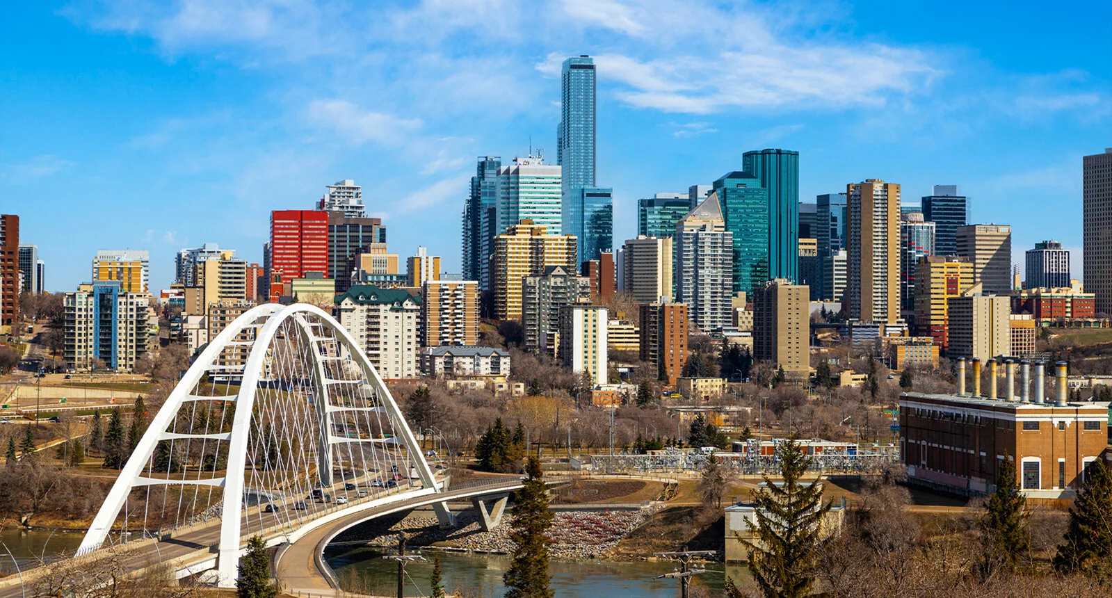 Waterdale Bridge in Edmonton