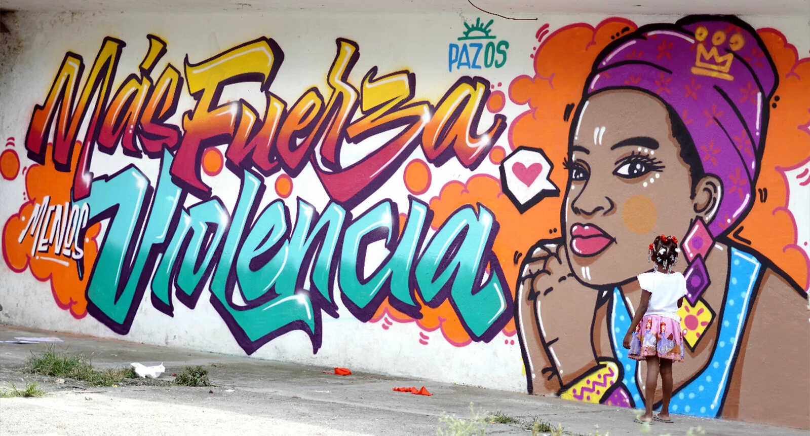 Mural in Palmira